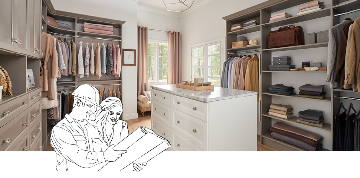 ClosetMaid Design Options and Services Home by AMES